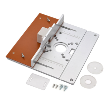 Router Table Insert Plate Electric Wood Milling Flip Board-B