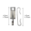 50Pcs Heat Cable Roof Clips and Spacers Kit 7