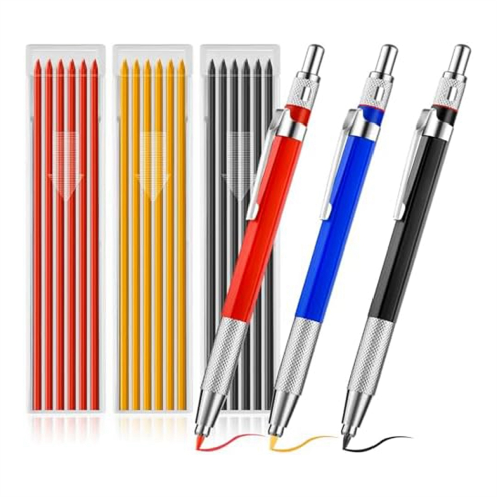 Welding Pencil With Round Lead, For Pipe Joints, Welders, Carpentry 4852820987728
