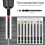 68Pcs Ratchet Screwdriver Bit Combination Set 6