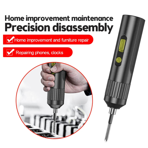Cordless Electric Screwdriver Kit Power Tool Set with Bit 2
