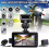 Motorcycle DVR Dash Camera with Front Rear 5