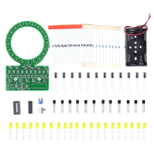 CD4017 Ringgradiënt Led Waterlamp Diy Elektronische Kit Leuke Lasproductie Onderdelen voor Training en Onderwijs