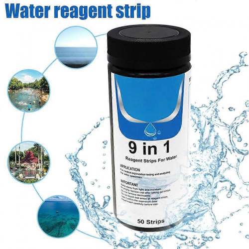 in 1 Wasserteststreifen Wasserqualitätstester Wasserhärteteststreifen 2