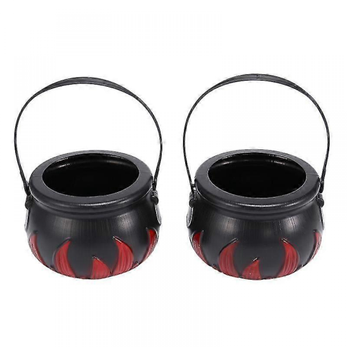 stücke Halloween Candy Topf Halloween Kessel Neuheit Halloween Eimer 2