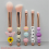 5-teiliges Make-up-Pinselset mit Perlen, Silikonperlen, DIY-Make-up-Kosmetikpinsel, Perlenpinsel-Set, kompatibel mit DIY 3