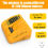 DCB118 DCB112 Lithium Battery Charger For 10.8V 12V UK Plug 5