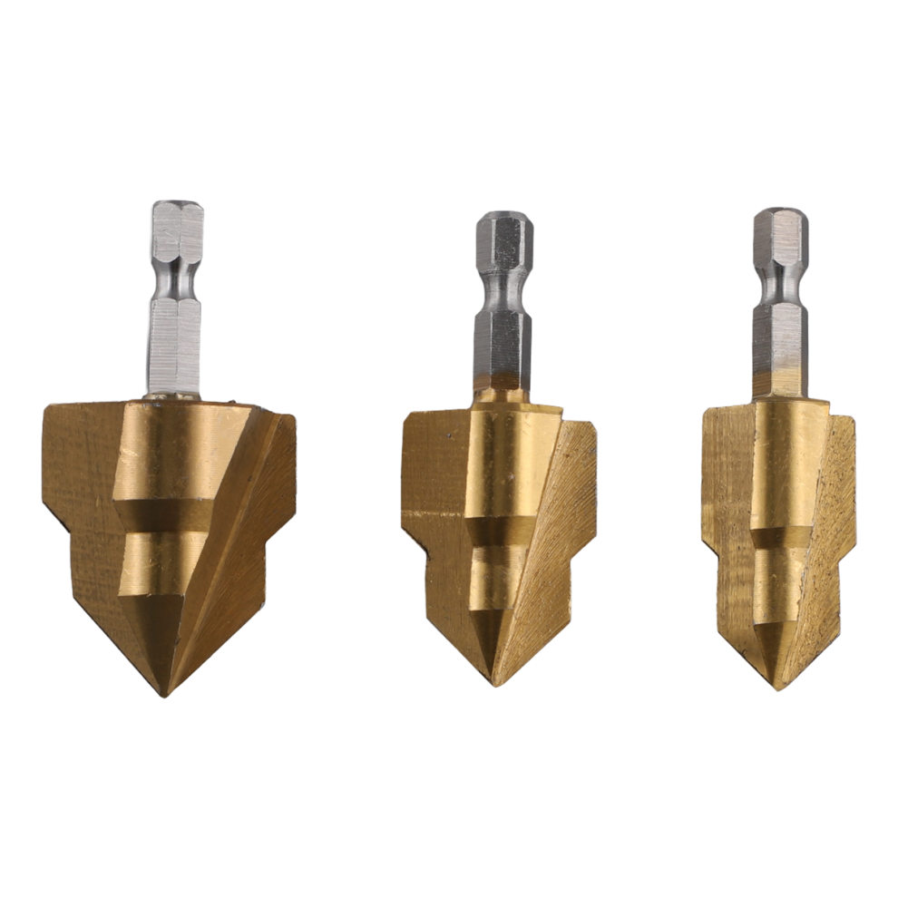 Ppr Lifting,3 Blades Stepped Drill Bit 4852874514529
