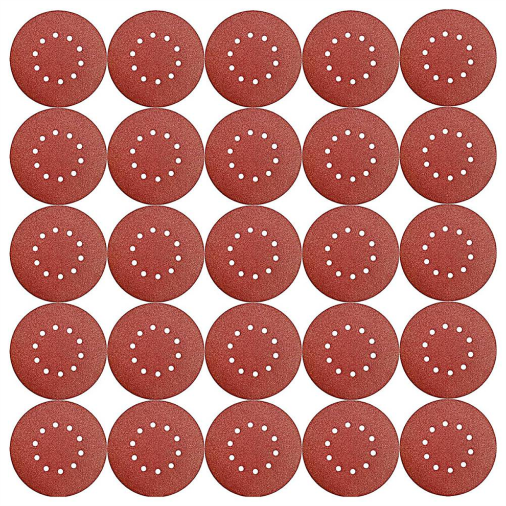 50Pack 9Inch 10Hole 40 Grit Hook-And-Loop Drywall Sandpaper 4852874516325