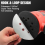 170Pcs 5 inch Sanding Discs 8 hole Hook and Loop Round Sandpaper 6
