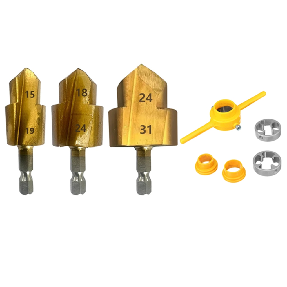 Water Pipe Expansion Drill Wrench Set Hole Expanding Tools 4852874517742