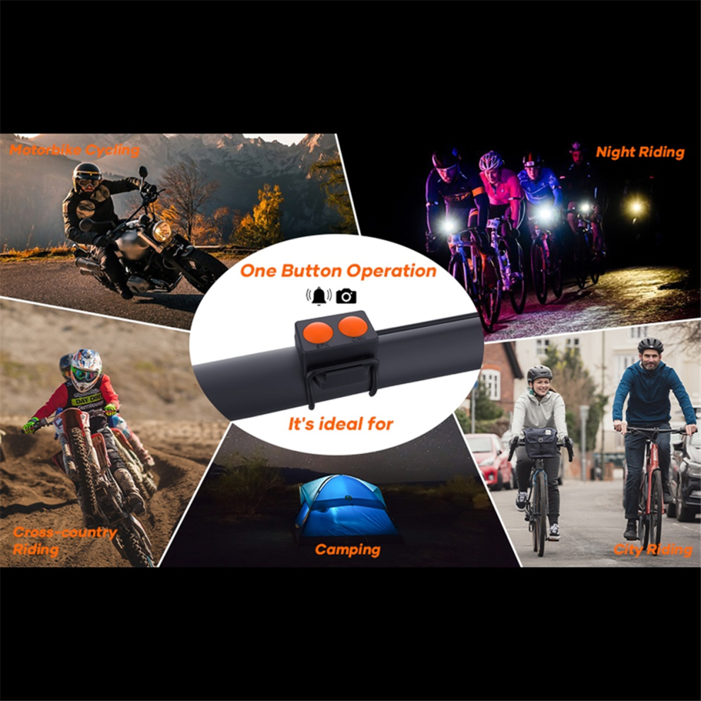 1080P 30Fps Multifunction Cycling Camera Bicycle/ Motorcycle 4852874518183