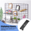 20Pcs Grid Hooks for Wall, Wall Picture Gridwall 7