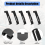 20Pcs Grid Hooks for Wall, Wall Picture Gridwall 9