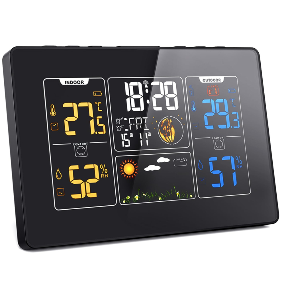 Weather Station Wireless With Clock, Digital Temperature 4852874523392