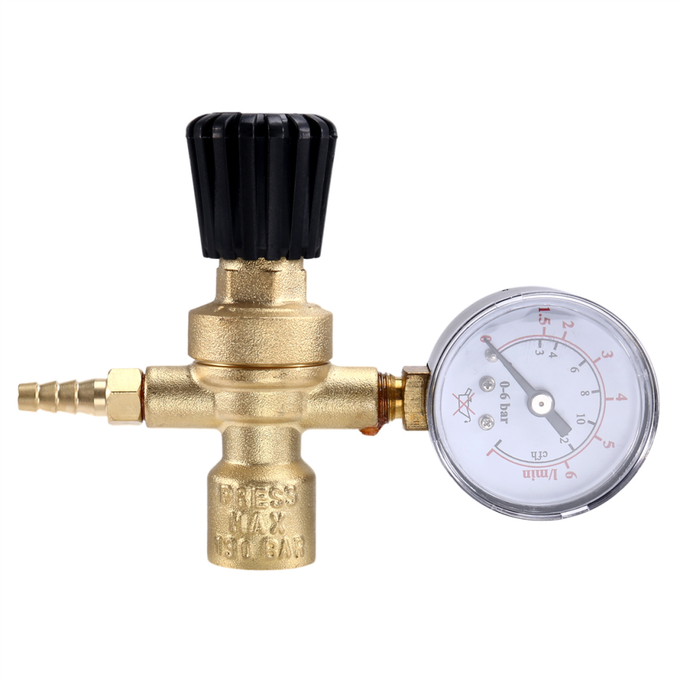 Mini Argon Carbon Dioxide Pressure Reducer Gauge Instrument 4852874526102