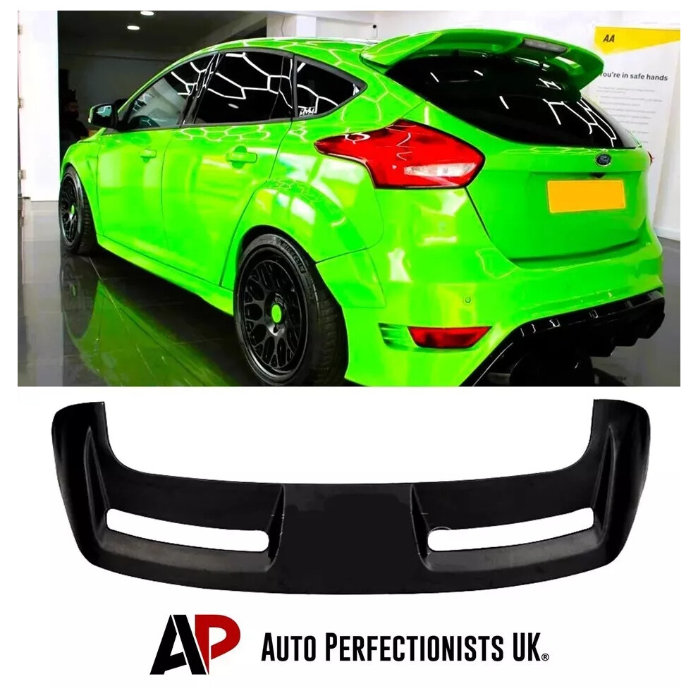 For Ford Focus 'St Style' Look Rs Mk3 Mk3.5 Rear Boot Roof Spoiler Wing Light 5061072663321