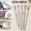 Precision Screwdriver Set 0.6-2.0mm Metric Flat Head 6
