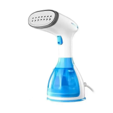 (blau-EU-Stecker) Handdampfer kompatibel mit Kleidung Garment Steamer Iron entfernt Falten kompatibel mit Home