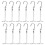 Pattern Making Hooks (12 Pieces) - for Hanging Permanent Patterns 2