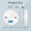 Carbon Monoxide Detector CO Battery Powered Alarm 6