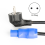 Powercon Plug 1.5M Black Stage Light Power Cable, EU PLUG 4