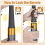 Conical Long Barrels Attachment for HS01 HS05, Gold 5