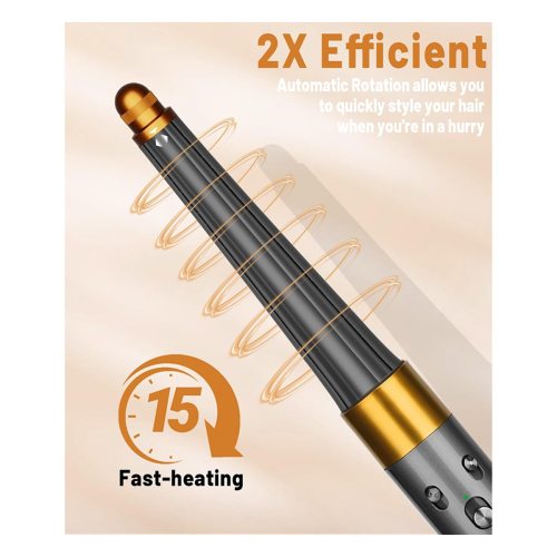 Conical Long Barrels Attachment for HS01 HS05, Gold 2