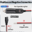 CB Radio Power Cord 3Pin Plug Cable 2-Wire with 12V Accessories 7
