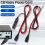 CB Radio Power Cord 3Pin Plug Cable 2-Wire with 12V Accessories 5