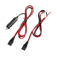 CB Radio Power Cord 3Pin Plug Cable 2-Wire with 12V Accessories