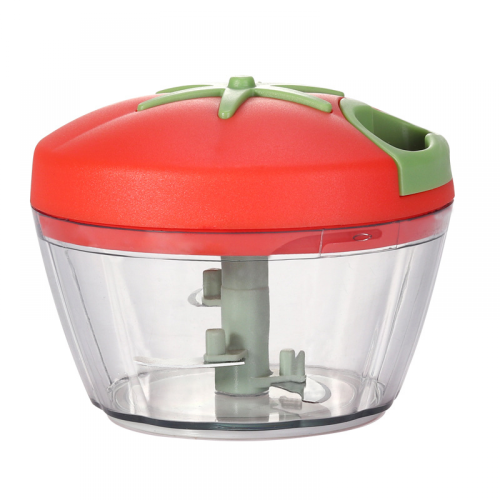 Multifunctional vegetable cutter with pull cord and hand blender，Cute tomatoes，Suitable for home, restaurant, outdoor