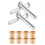 Door Hinge Pin &amp; Bushing Kit Front compatible with NISSAN 1997 - 2005 3