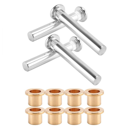 Door Hinge Pin &amp; Bushing Kit Front compatible with NISSAN 1997 - 2005 2
