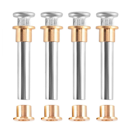 Door Hinge Pin &amp; Bushing Kit Front compatible with NISSAN 1997 - 2005 1