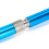 Blue Aluminum Alloy Pole Spear Detachable Three-Section Fork Clip 7