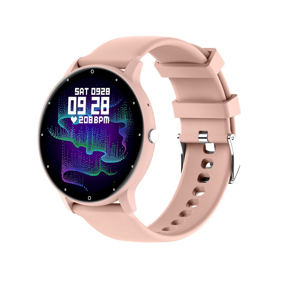( pink) Smart Watch with Blood Pressure And Oxygen Monitor – Fitness Tracker with Bluetooth Call, Sleep, Camera, Waterproof