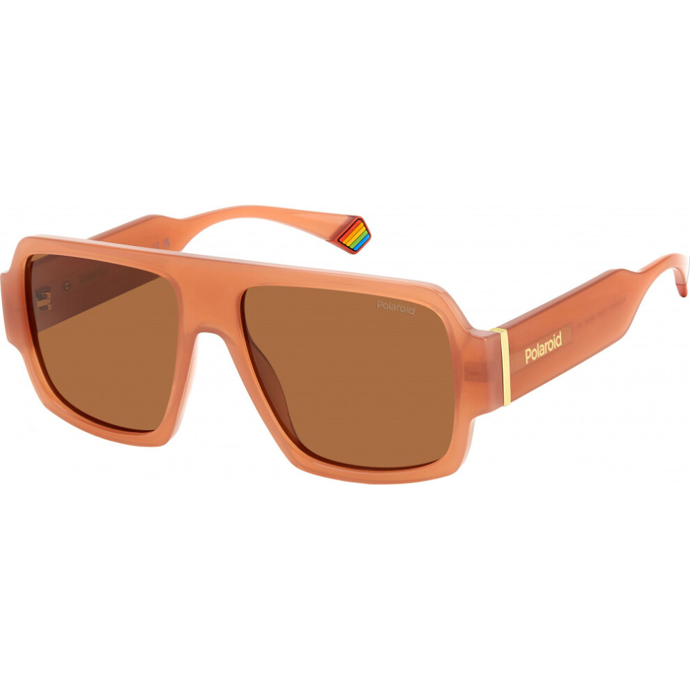 Polaroid Pld-6209-S-X-789 Pld 6209 S 55 X 789 Sunglasses Brown