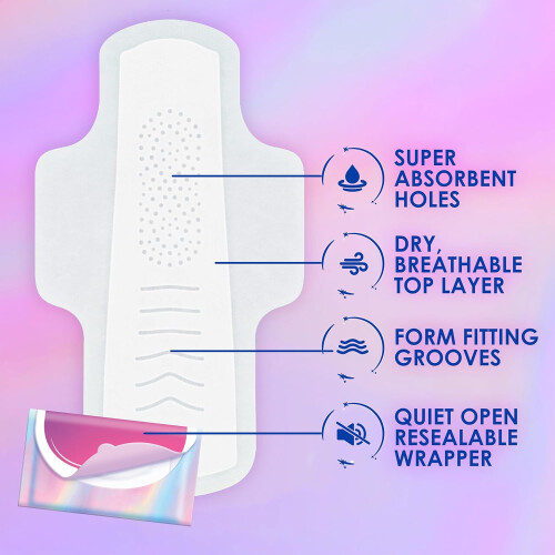 Always Always Pocket Feminine Pads with FlexFoam 1