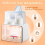 9 in 1 Baby Bottle Warmer, Double Bottle Sterilizer with LCD Display, Milk Warmer for Breast Milk & Formula, Food Heater with 48H Keep Warm 8