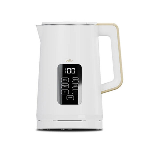 Cello Cello Overture Natural White 2 Slot Toaster & Kettle 1