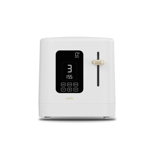 Cello Cello Overture Natural White 2 Slot Toaster & Kettle 2