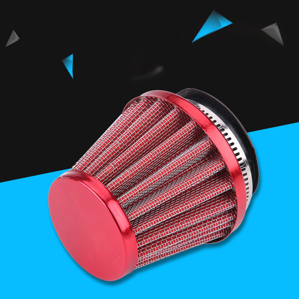 44Mm Air Filter For Gy6 150Cc Atv Quad 4 Wheeler Go Kart Scooter Moped (Red) Red 8011324223053