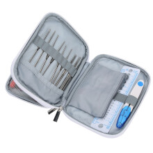 72Pcs Crochet Hooks Knitting Needles Tools Kits Set Storage Case Accessory