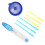 72Pcs Crochet Hooks Knitting Needles Tools Kits Set Storage Case Accessory 7
