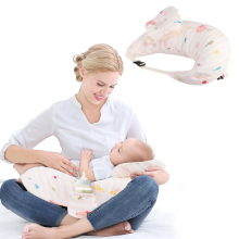 2in1 Nursing Pillow with 100% Cotton Pillowcase and Removable Centre