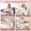 Breastfeeding Pillow for Baby Feeding, 2 in 1 Nursing Pillow with 100% Cotton Removable Cover, Maternity Support Cushion for Breast & Bottle Feeding 7