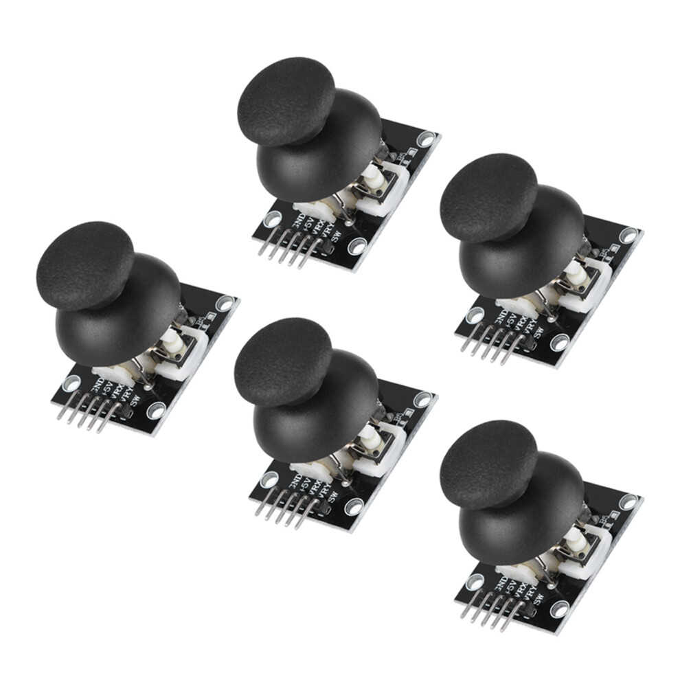 5Pcs Dual Axis Joystick Module For Ps2 Game Controller Gamepad Control Lever Sensor For Arduino 8201324225946
