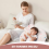 Breastfeeding Pillow for Baby Feeding, 2 in 1 Nursing Pillow with 100% Cotton Removable Cover, Maternity Support Cushion for Breast & Bottle Feeding 3