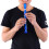 Plastic 8-Hole Translucent Descant Recorder for Kids Children Practice(Blue) 7